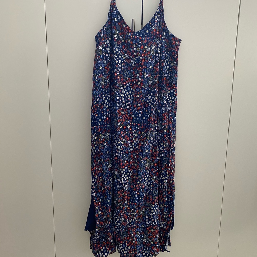 Tie-Back, Red White and Blue Cami Dress